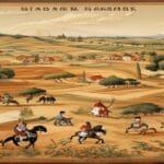 Osmanlı tımar sistemi içinde sipahilerin ve köylülerin taşradaki düzenini gösteren sahne