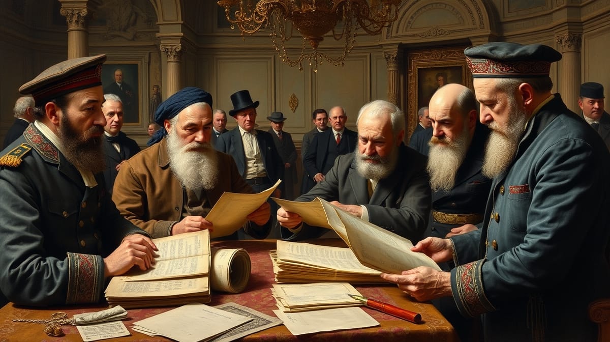 Kırım Savaşı sonrası Osmanlı dış borcu ve Paris Antlaşması diplomasisini anlatan tarihî sahne