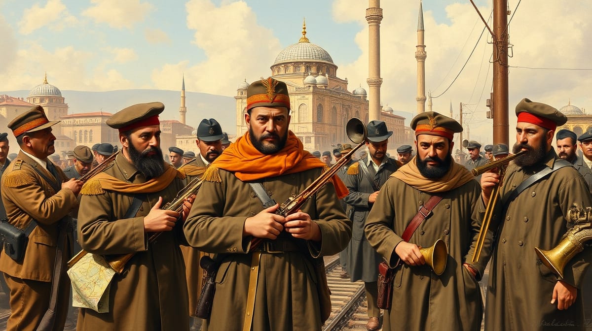 Osmanlı telgraf ve demiryolu ağları II. Abdülhamid modernleşmesini simgeliyor